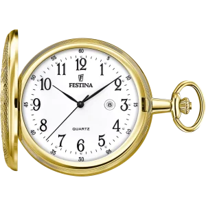 RELOJ DE BOLSILLO PARA HOMBRE FESTINA POCKET F2028/1 CON ESFERA BLANCA