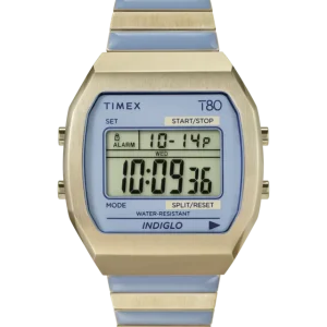 Reloj Timex 80 36mm Stainless Steel Expansion Band Watch TW2W40800