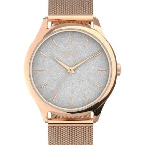 Reloj Timex Celestial Opulence 32mm Stainless Steel Mesh Band Watch TW2V01400