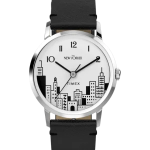 Reloj Timex | The New Yorker Marlin® Hand-Wound 34mm Leather Strap Watch TWG066100