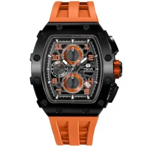 Reloj Tsar Bomba TB8204Q-12  Hombre Elementar Cronógrafo 44mm 5ATM