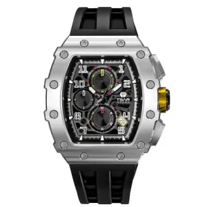Reloj Tsar Bomba TB8204Q-13  Hombre Elementar Cronógrafo 44mm 5ATM