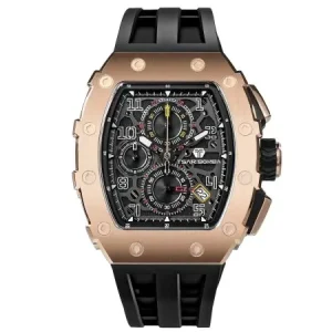 Reloj Tsar Bomba TB8204Q-35  Hombre Elementar Cronógrafo 44mm 5ATM